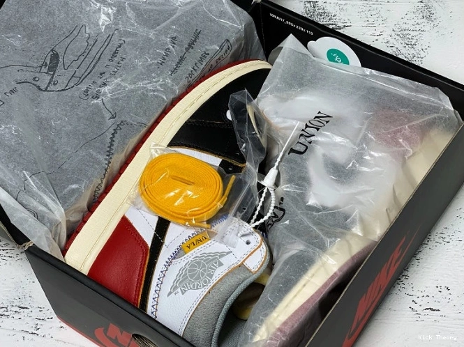 Kicktheory Jordan Retro OG High Air x 1 BV1300-106 Union 0710